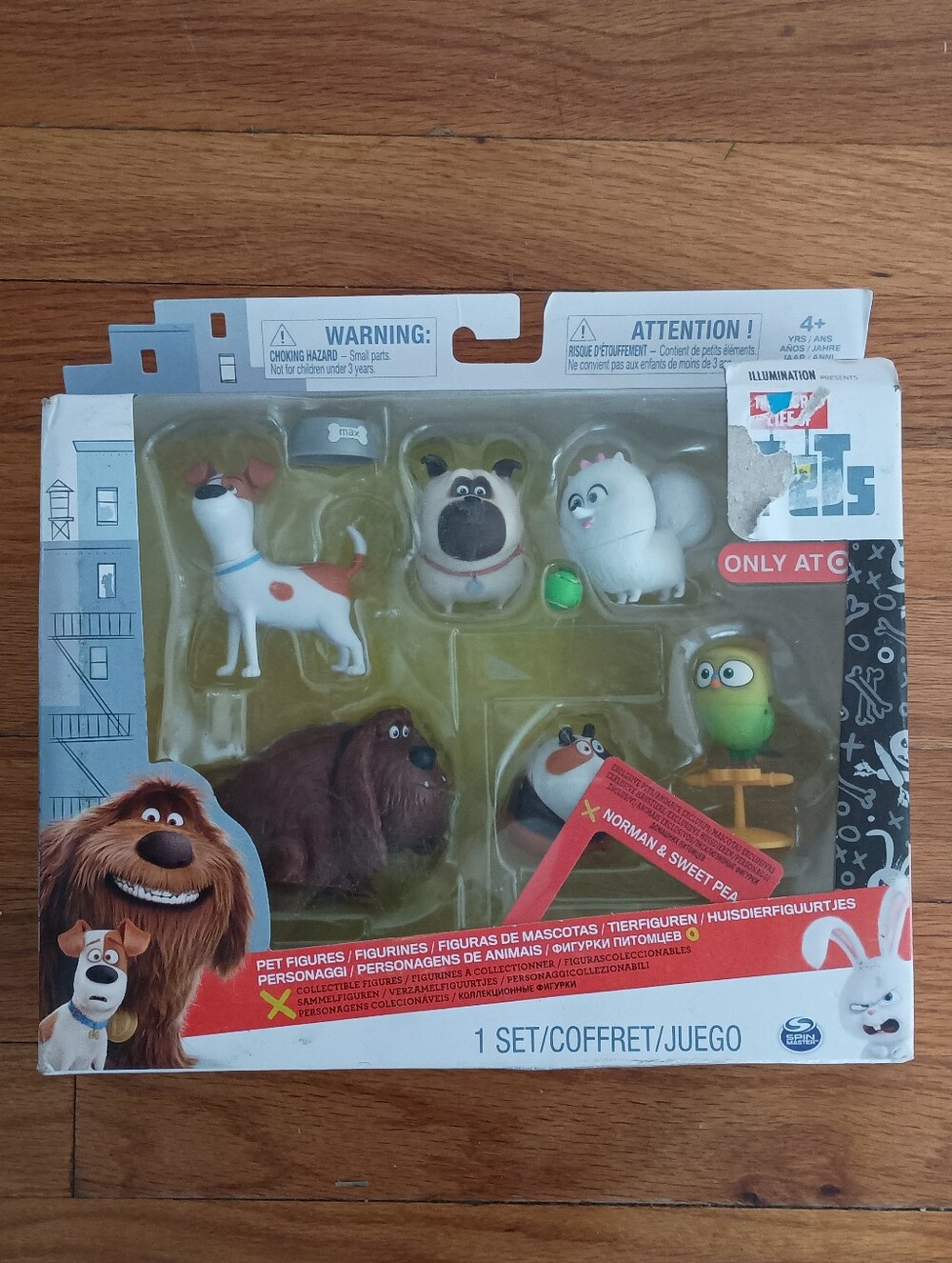 NIB The Secret Life of Pets Mini Pets Collectible Figures 6-pack Spin Master